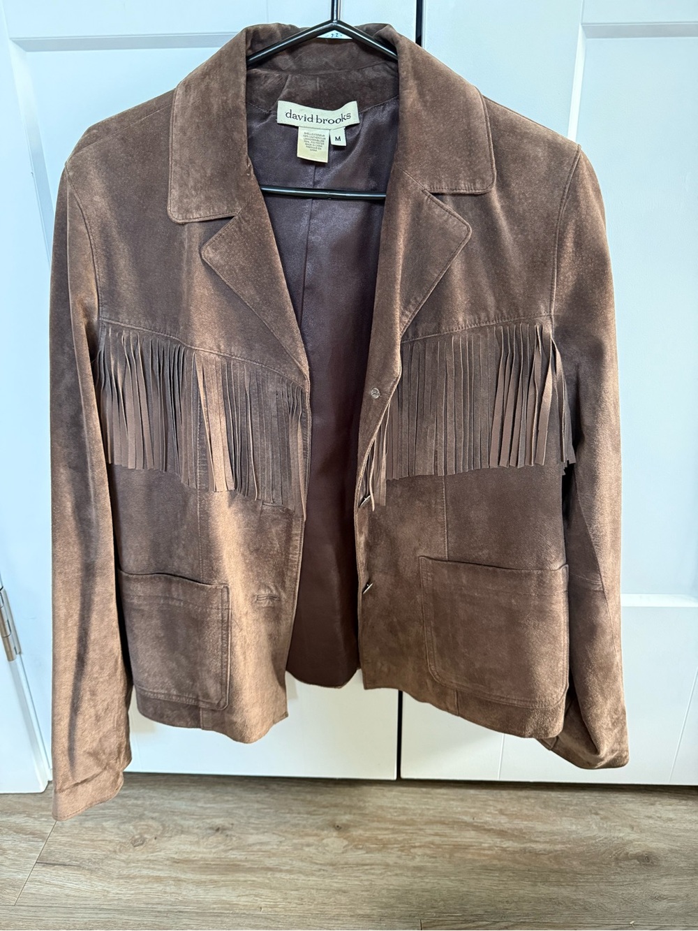 Suede Fringe Jacket